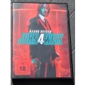 Keanu Reeves JOHN WICK 4,  original DVD, brandnew release - only watched once