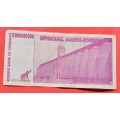 ZIMBABWE Special Agro-Cheque 5 Billion 2008 - in very collectible condition
