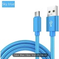 High Speed USB Type C Fast Charging Cable Blue