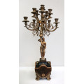 Ornate Italian 11 holder antique candelabra