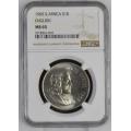 1965 English Silver UNC R1 - NGC Graded MS65 - Only 5 x Coins Graded Higher @ The NGC. Low Mintage !