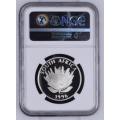 1996 Protea Constitution Proof Silver R1 - NGC Graded PF69 Ultra Cameo !!!