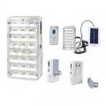 SOLAR & RECHARGABLE LED EMERGENCY BULB WITH REMOTE CONTROL