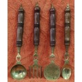 Decorative Copper ware Brass cooking set