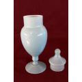 Glass Vase for cotton wool - 22 cm
