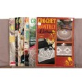 books - Crochet Montly / (6 Mag