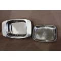 Stainless Steel - Butter Dish / 20x13x8cm