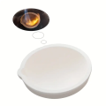 Melting Dish Crucible Cup Ceramic Casting 2.3 inch Silica Melt White