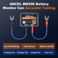 12V Car Battery Tester, 4.2 Automotive Battery Monitor Auto Battery Load Analyzer