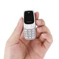 Portable Mini Mobile Phone GSM MP3 Bluetooth Dialer Dual SIM Card Cellphone