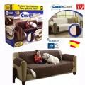 DOUBLE COUCH COAT Funda para SOFA REVERSIBLE LAVABLE PROTECTORA IMPERMEABLE