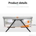 Portable Mobile Bassinet Wheeled baby bed With Mosquito Net