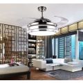 Remote Control Modern Luxury Quiet Auto Folding Invisible Ceiling Fan