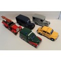 5 assorted Matchbox models of yesteryear and Lledo plus Oxford Die cast and Elicar VGC