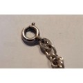Another Heavy and longer 62cm twist rope design solid 925 silver neck chain working clasp, 14.9gr