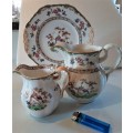 Vintage Spode Eden, Two large jugs and a cake plate, all for one bid.