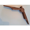 Rare and unusual Antique 1800s Wooden Treen Nut Cracker in perfect condition.