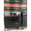 Mecer 2400VA Power back-Up Inverter in mobile cabinet with 2 x ROYAL 105 a/h Deep cycle batteries