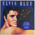 Elvis Presley - Elvis Blue (Blue Vinyl LP) (Cover and LP Strong VG, No Poster) [Rare]