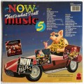NOW That`s What I Call Music 5 (Vinyl LP) (Cover VG+, LP VG+, David Bowie Promo EX)