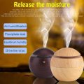 Humidifier Electric Air Aroma Diffuser Wood Ultrasonic Air Humidifier Essential Oil Aromatherapy