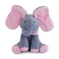 Music Singing Elephant Plush Toy - Pink