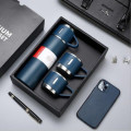 Double Wall Stainless Steel Vacuum Flask Set