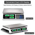 Computing Scale Digital Commercial With Dual Lcd Display