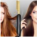 AD - 119 - 2 in 1 Electric Hair Straightener Hot Comb Hair Curler