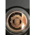 Manchester United Proof  Medallion