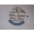 Royal Albert Side / Cake Plate 'Brigadoon'
