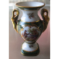 Limoges Green  Vase