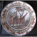 Royal Doulton Charger 'African Game Reserves Giraffes'