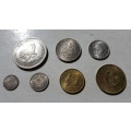 Complete set of 1964 RSA First Decimal coins! From 50c to half cent! R1 Start!