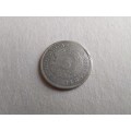 1924 Silver SA Union threepence coin (tickey)