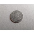 1924 Silver SA Union threepence coin (tickey)