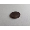 1822 FIRST ISSUE BRITISH/ ENGLISH FARTHING COPPER COIN!