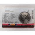 Super Sale! RARE! Australian 2014 BOER WAR Colour Printed Coin in Protective Card Casing!