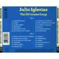 Julio Iglesias - The 24 Greatest Songs (2xCD, Comp, RE)