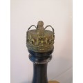 1930 Antique Large 37 cm Pepper/Salt Mill -with Crown Decoration made from Bronze/Wood made in Italy