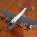 AVRO SHACKLETON 1722 South African Air Force, Mahogany, Wingspan 437mm with Stand
