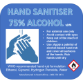 Hand Sanitiser Bulk - 75% Alcohol - WHO Formulation - 25 Liters - In Drum