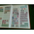 Stamp Album. 8 Pages. 16 sides. Many Great Britain stamps. In good condition. See some other photios