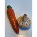 Cute and well-made ceramic vegetables