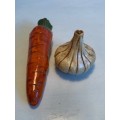 Cute and well-made ceramic vegetables