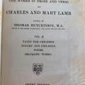 #2 The works in prose and verse of Charles and Mary Lamb - Vol I and II
