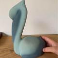 #22 Interesting abstract pelican figurine made in New Zealand