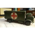 Vintage  circa 1940 Dinky ambulance