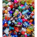 Crazy Wednesday  ** 1.4 Kg  Assorted Glass Beads & Glass Pearls  +/-  1400 Pc