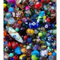 !!Weekend Special!!  3.2 Kg Mixed Assorted Glass Beads and Findings  +/- 7320 pc